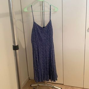Old Navy Blue Spaghetti Dress